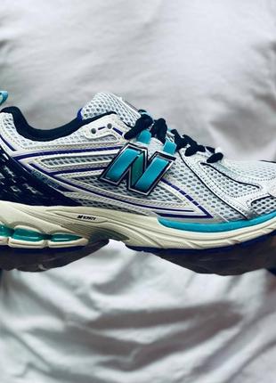 New balance 1906r white blue black