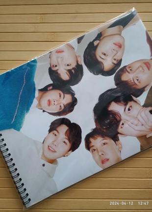Альбом для рисования бтс bts а4