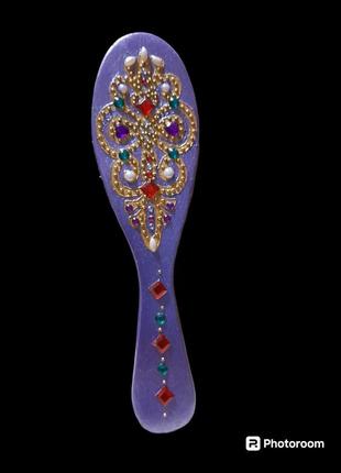 Унікальний гребінець/щітка для волосся із серії "казки шахерезади" 3