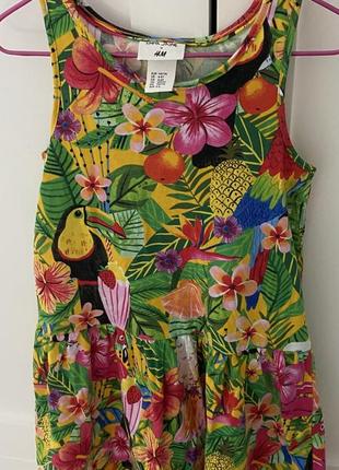 Плаття дитяче h&m 110-116, 4-6