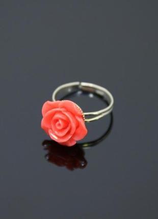 Кольцо ′розовая роза′