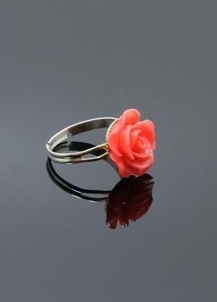 Кільце 'рожева троянда'7 фото