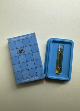 Courreges in blue туалетная вода оригинал винтаж пробник!