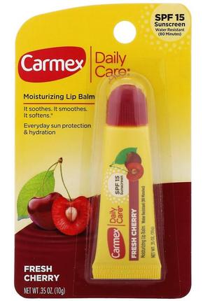 Carmex, daily care, увлажняющий бальзам для губ3 фото