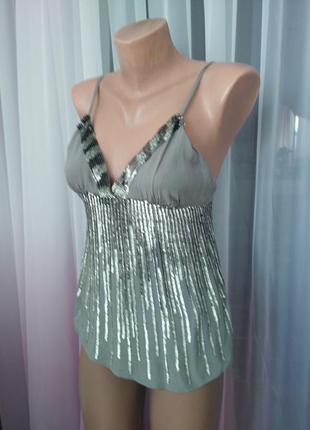 Нарядная блузка майка топ