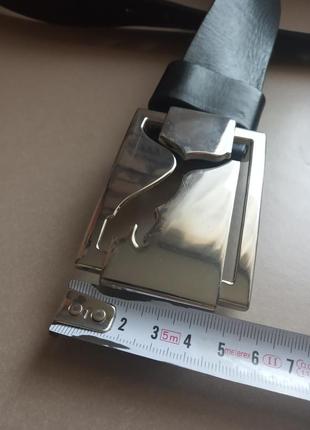 Ремень puma high shine belt (100) из натуральной кожи оригинал мужской