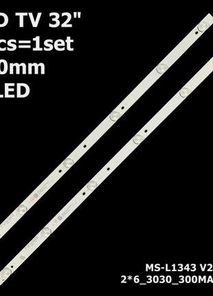 Led підсвітка 32" ms-l1074 1 планка