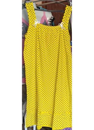 Жiноча нiчна сорочка великого розмiру, батал,р. 58100% бавовна, узбекистан.