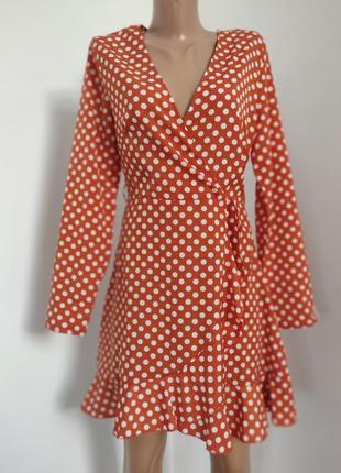 Платье на запах от английского бренда missguided