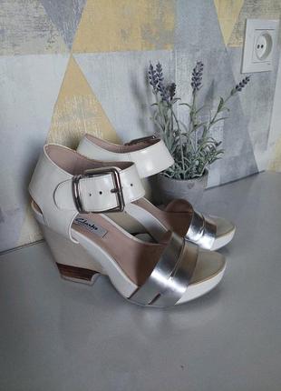 Босоножки clark's 35-36р 23см5 фото