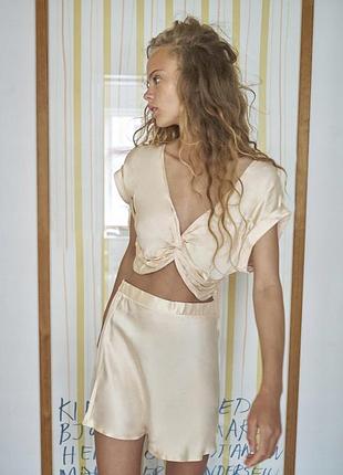 Костюм топ и юбка zara