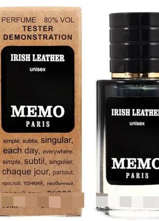 Memo irish leather тестер lux унисекс 60 мл