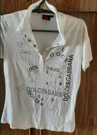 Футболка поло dolce&gabbana