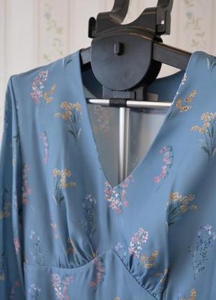 Платье в цветочный принт dobrovolskaya clothing