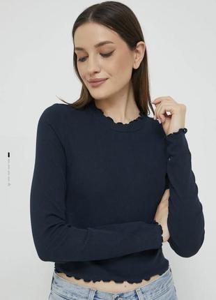 Лонгслив укороченная кофта