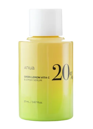 Оригінал anua green lemon vitamin c blemish serum - сироватка з віт с та екстрактом зеленого лимона