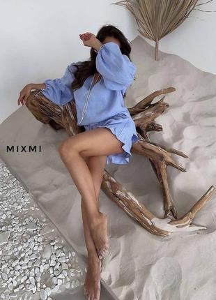 Льняной костюм