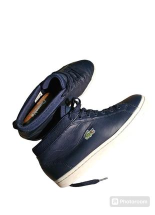 Lacoste кросівки,півчеревики, натуральна шкіра,41 р