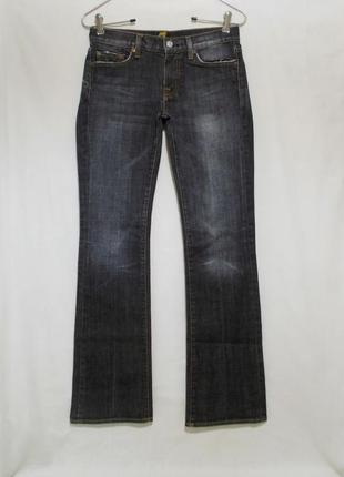 Новые джинсы bootcut серые делаве w27 l34 '7 for all mankind'