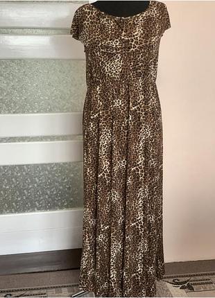 Плаття леопардовий принт