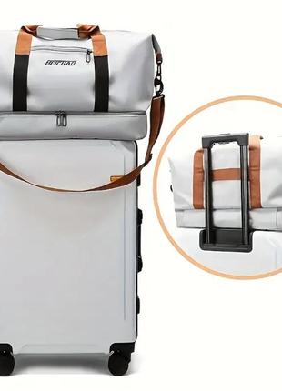 Дорожная спортивная сумка beichad с отделением для обуви 28х46х25 см