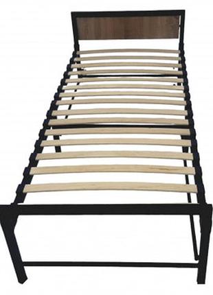 Раскладушка с матрасом на ламелях марсель. кровать раскладушка для дома и отдыха