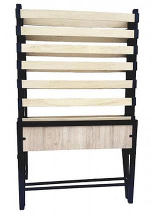 Раскладушка с матрасом на ламелях марсель. кровать раскладушка для дома и отдыха