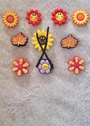 Джибітси для взуття для дівчинки, жіночі, джибитсы цукерка, конфета, пляж, космонавт,...