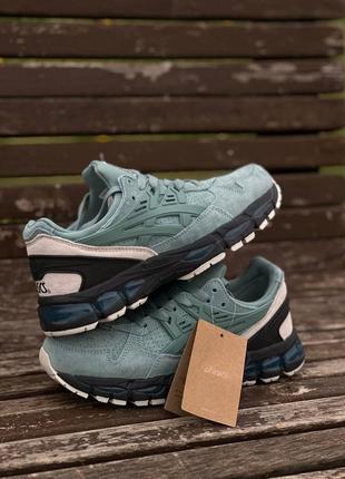 Чоловічі кросівки asics gel kayano trainer 21 blue6 фото