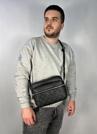 Чоловіча сумка месенджер- louis vuitton