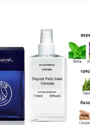 Dupont paris saint-germain 110 мл - духи для мужчин (дюпон де париж сейнт герман)