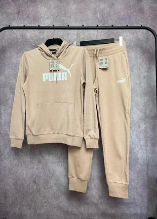 Puma khaki sweatshirt sale