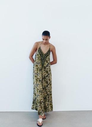 Комбинезон женский с принтом zara new