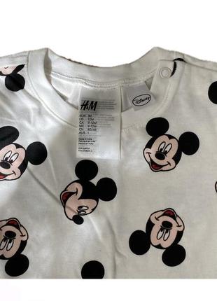 H&m mickey mouse комплект 12місяців2 фото