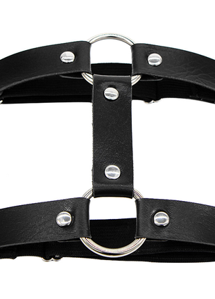 Двойной чокер из натуральной кожи