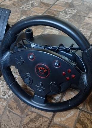 Игровой руль trust gxt 288 racing wheel pc/ps3
