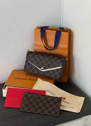 Сумка у стилі louis vuitton lv pochette félicie bag