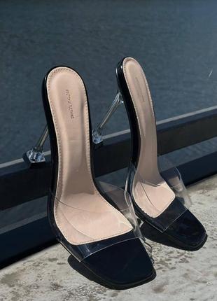 Прозрачные мюли