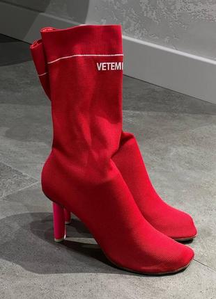 Ботинки чулки ботильоны y2k vetements