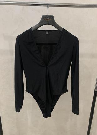 Новый боди боди черный shein