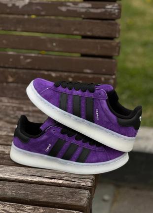 Чоловічі кросівки adidas campus 00s violet5 фото