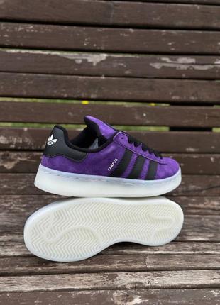 Чоловічі кросівки adidas campus 00s violet3 фото