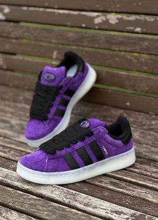 Мужские кроссовки adidas campus 00s violet4 фото