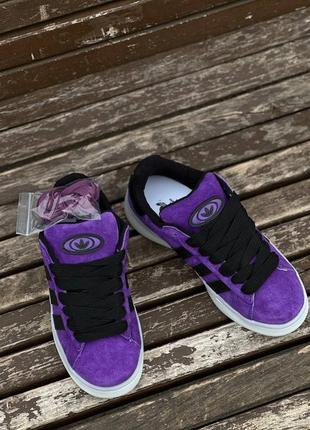 Мужские кроссовки adidas campus 00s violet2 фото