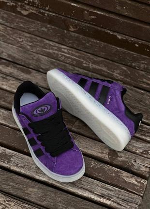 Чоловічі кросівки adidas campus 00s violet6 фото