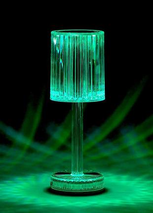 Лампа лед настільна сенсорна акумуляторна, світильник настільний led
