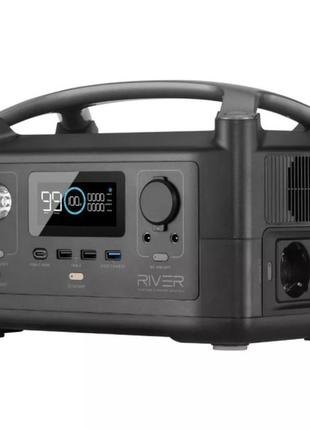 Потужна зарядна станцiя ecoflow river-eu original 600w.