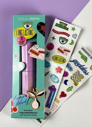 Туш для вій show by pastel show your look 24 г стійкості