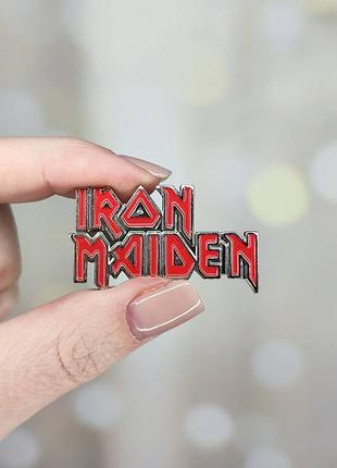 Металлический значок, пин "iron maiden" (знач0744)