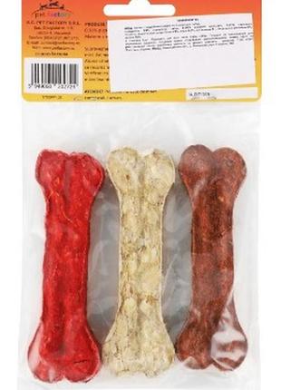 Пресована кистка кольorова 4dog (3 шт. - 8.5 см)